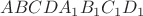 \[ABCDA_1 B_1 C_1 D_1 \]