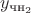 $y_{\text{чн}_2}$