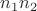 $n_1n_2$