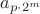 $a_{p \cdot 2^m}$