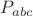$P_{abc}$