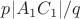 $p|A_1C_1|/q$