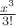 $\frac{x^3}{3!}$