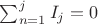 $\sum_{n=1}^{j}I_j = 0$