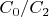 $C_0 /C_2$