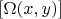 $[\Omega(x,y)]$