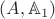 $(A,\mathbb{A}_1)$