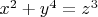 $x^2+y^4=z^3$