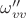 $\omega''_{vv}$