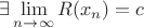 $\exists\lim\limits_{n\to\infty}R(x_n)=c$