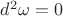 $d^2 \omega = 0$