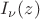 $I_\nu (z)$