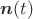 $\boldsymbol{n}(t)$