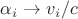 $\alpha_i \rightarrow v_i/c$