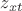 $z_{xt}$