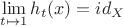 $\lim\limits_{t\mapsto 1}h_t(x)=id_X$