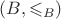 $(B, \leqslant_B)$ $(B, \leqslant_B)$