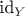 $\text{id}_Y$