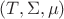 $(T,\Sigma,\mu)$