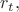 $r_t,$