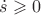$\dot s\geqslant 0$ $\dot s\geqslant 0$