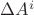 ${\Delta A^i}$