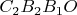${C_2}{B_2}{B_1}O$