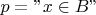 $p=