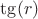$\tg(r)$