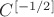 $C^{[-1/2]}$
