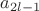 $a_{2l-1}$