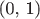(0, 1)