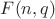 $F(n, q)$
