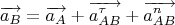 $$\overrightarrow{a_B} = \overrightarrow{a_A} + \overrightarrow{a_{AB}^\tau} + \overrightarrow{a_{AB}^n}$$