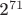 2^{71}