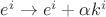 $e^i\to e^i+\alpha k^i$