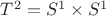 $T^2=S^1\times S^1$