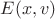 $E(x,v)$