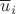 $\overline u_i$