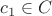 $c_1 \in C$