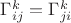 $\Gamma_{i j}^k=\Gamma_{j i}^k$ $\Gamma_{i j}^k=\Gamma_{j i}^k$