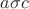 $a\sigma c$