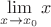 $\lim\limits_{x \to x_0}x$