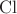 $\mathrm{Cl}$