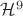 $\mathcal H^9$