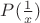 $P(\frac1x)$