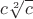 $c\sqrt[2]{c}$