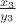 $\frac {x_3}{y_3}$
