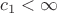 $c_1<\infty$