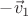 $-\vec v_1$